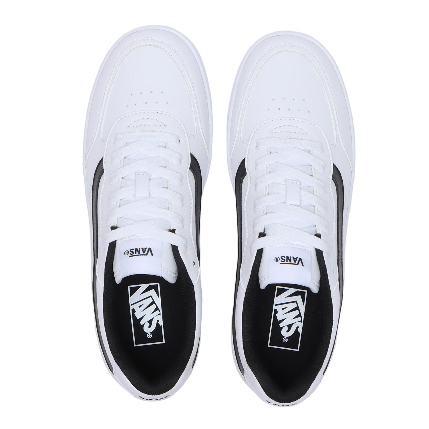 【VANS】BRAVO ブラボー V2740 HT WHITE/BLACK 国内発送 VANS】 ヴァンズ BRAVO ブラボー V2740 WHITE/BLACK | ABC-MART