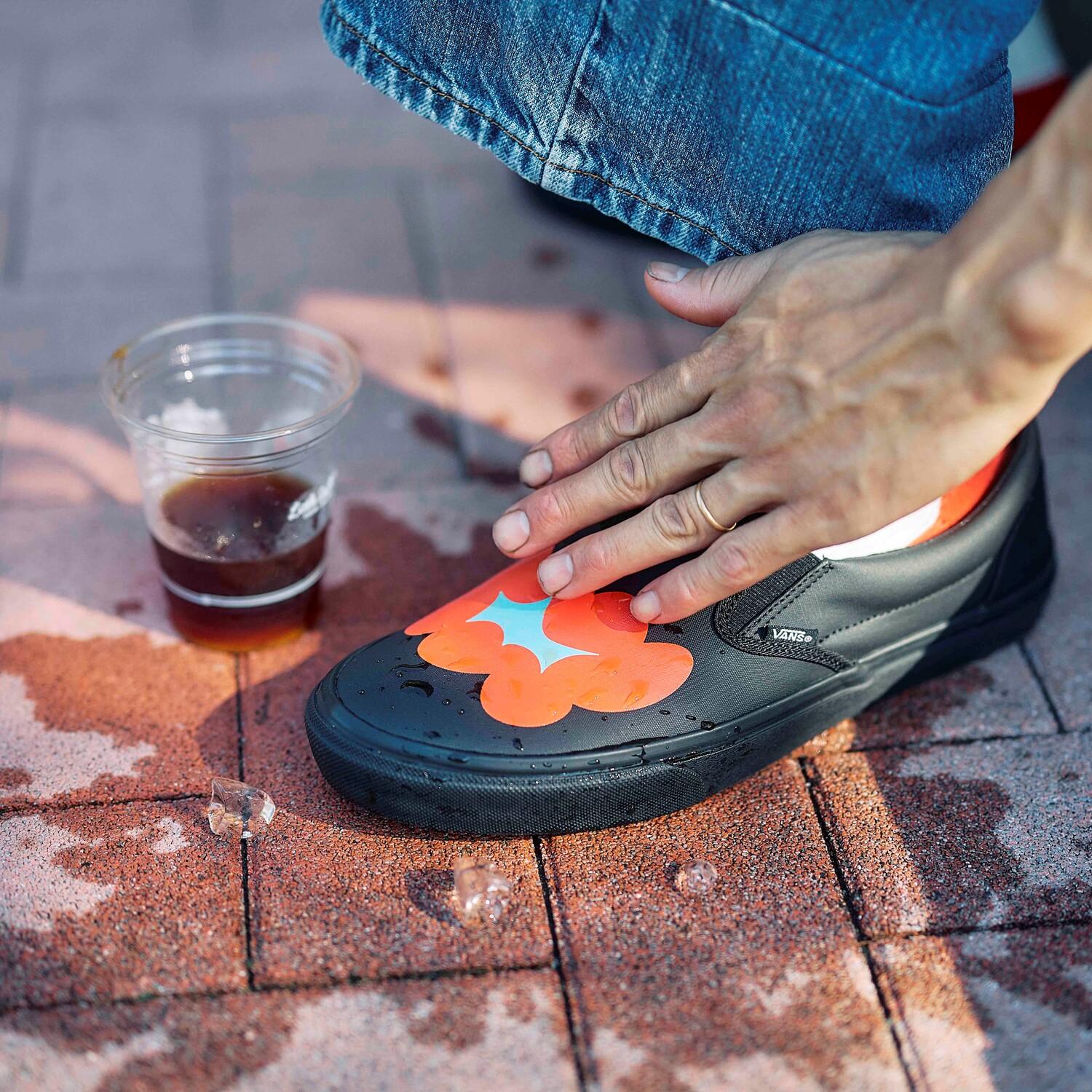 ≪VANS COATED≫ 【VANS】 ヴァンズ SLIP ON スリッポン V98CF AGF