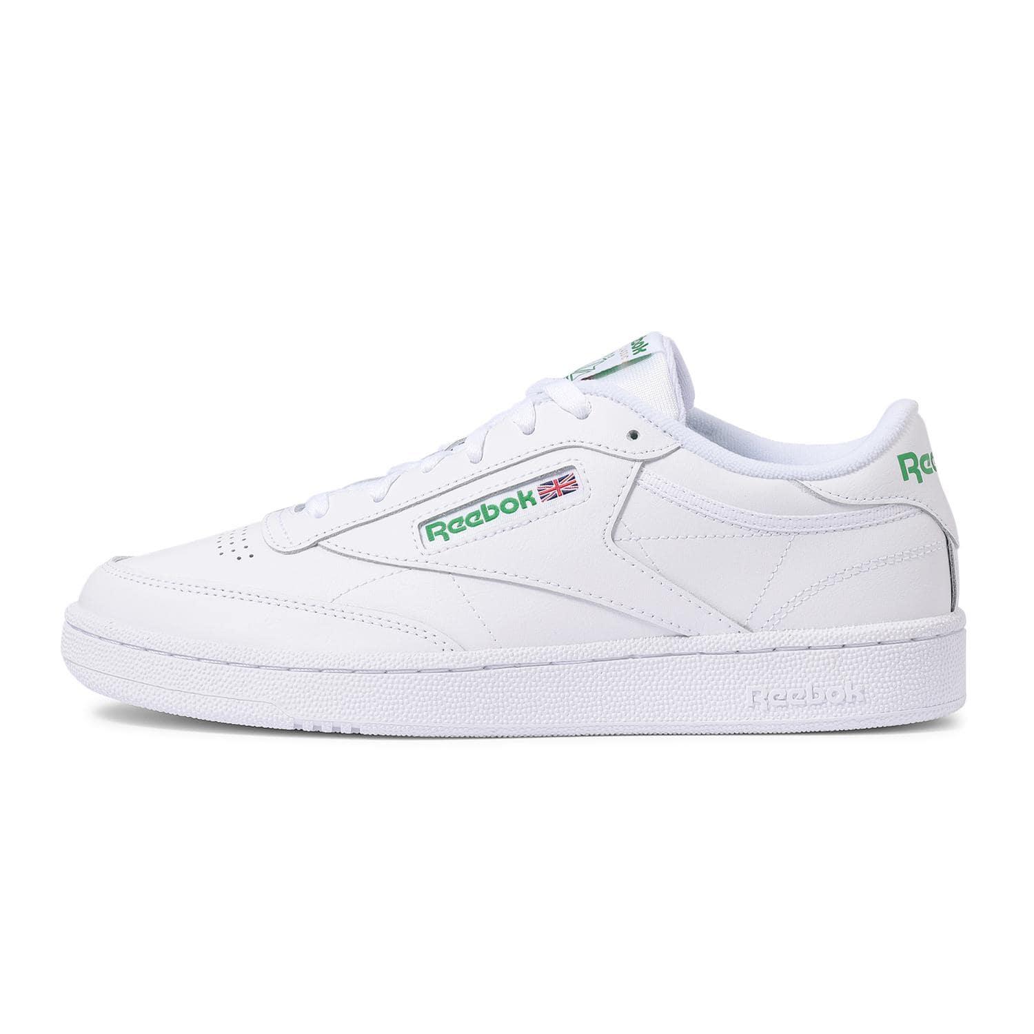 REEBOK】 リーボック CLUB C 85 クラブ シー 85 100000155 WHT/GRN