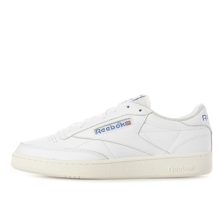 yz yREEBOKz [{bN CLUB C 85 VINTAGE Nu V[ 85 Be[W 100007875 FWHT/CHAL/VBLU 30cm