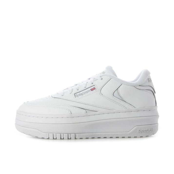 yz fB[X yREEBOKz [{bN CLUB C EXTRA NuV[ GNXg 100033501 WHT/WHT/PUGRY 25cm