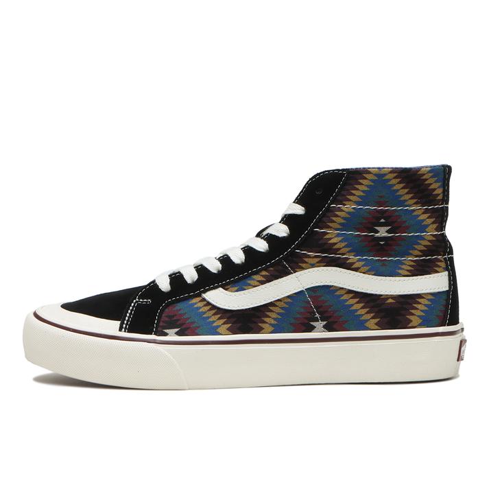 yz yVANSz @Y SK8-HI 138 DECON VR3 SF XP[gnC138fRVR3 SF VN0A4BX7X0L BLK/MLT/MARSH 4H(22.5cm)