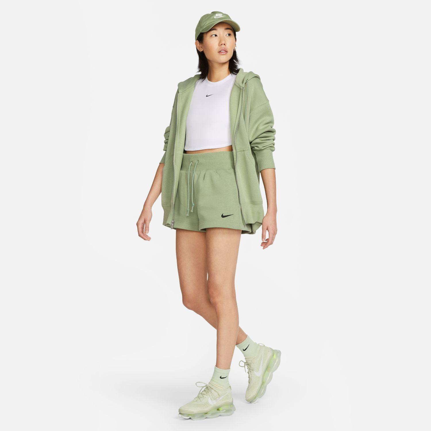 Nike Go FleD XL メッシュウェア ダークグリーン レディース 【NIKE】 ナイキ W PHNX FLC HR SHORT ショート