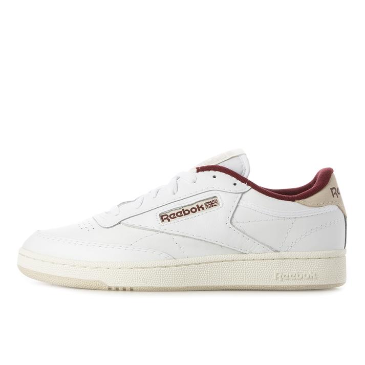 Reebok �N���u �V�[ 85 WHT/MAROON