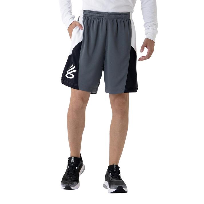 yUNDER ARMOURz A_[A[}[ M Curry Splash Short V[gpc 1380327 012PCG/WHT M