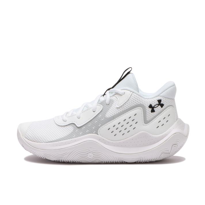 fB[X yUNDER ARMOURz A_[A[}[ U UA GS JET '23 2E WFbg'23 AP 3026844 100WHT/HGY/BLK 22.5cm