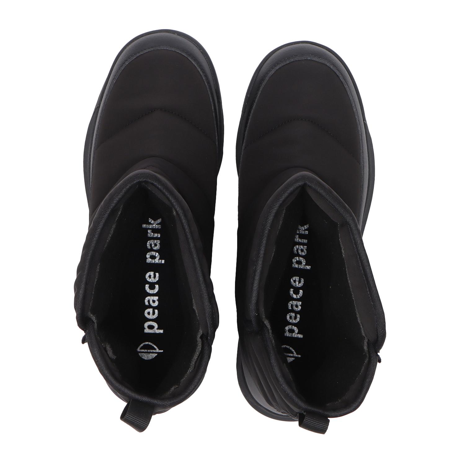 ◆PEACEPARK◆ ピースパーク BOOTS WINTER 24 PP003 BLACK PEACE PARK】 ピースパーク BOOTS WINTER 24 ブーツ ウィンター