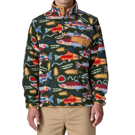 patagonia メンズライトウェイトシンチラスナップTプルオーバー