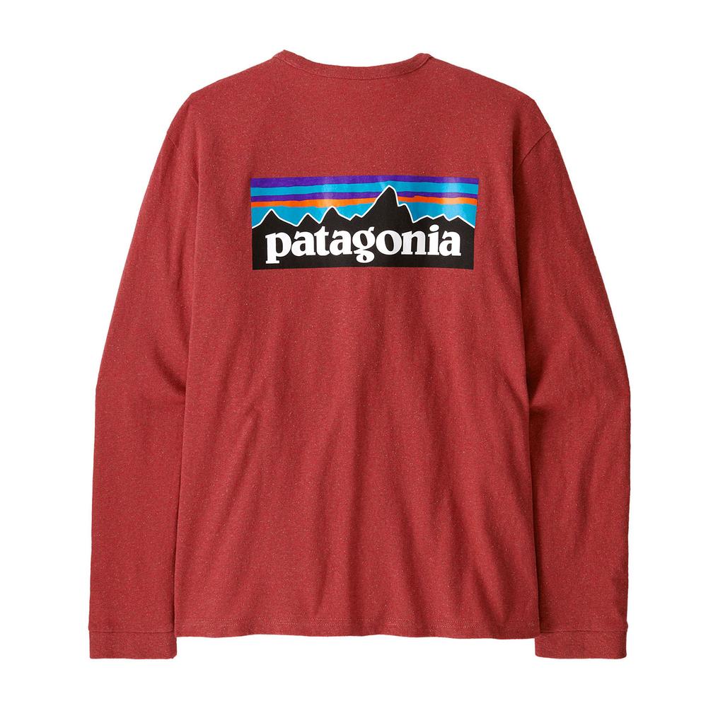  patagonia PATAGONIA W's Long-Sleeve P-6 Logo Responsibili-Tee画像1