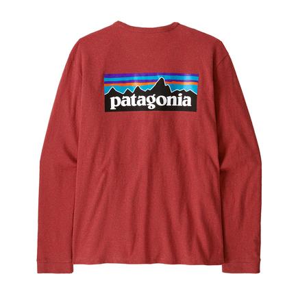 patagonia ウィメンズロングスリーブP-6ロゴレスポンシビリティー