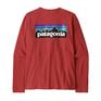 patagonia PATAGONIA W's Long-Sleeve P-6 Logo Responsibili-Tee画像1