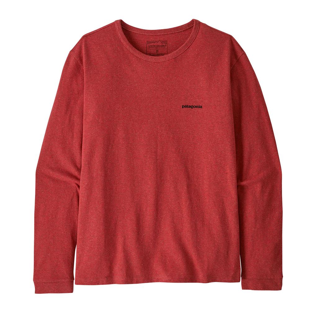  patagonia PATAGONIA W's Long-Sleeve P-6 Logo Responsibili-Tee画像3