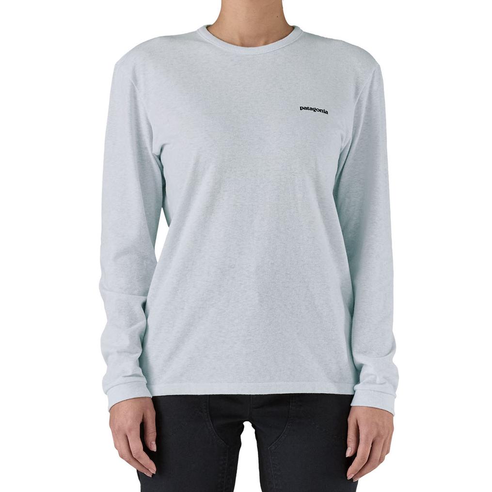  patagonia PATAGONIA W's Long-Sleeve P-6 Logo Responsibili-Tee画像3