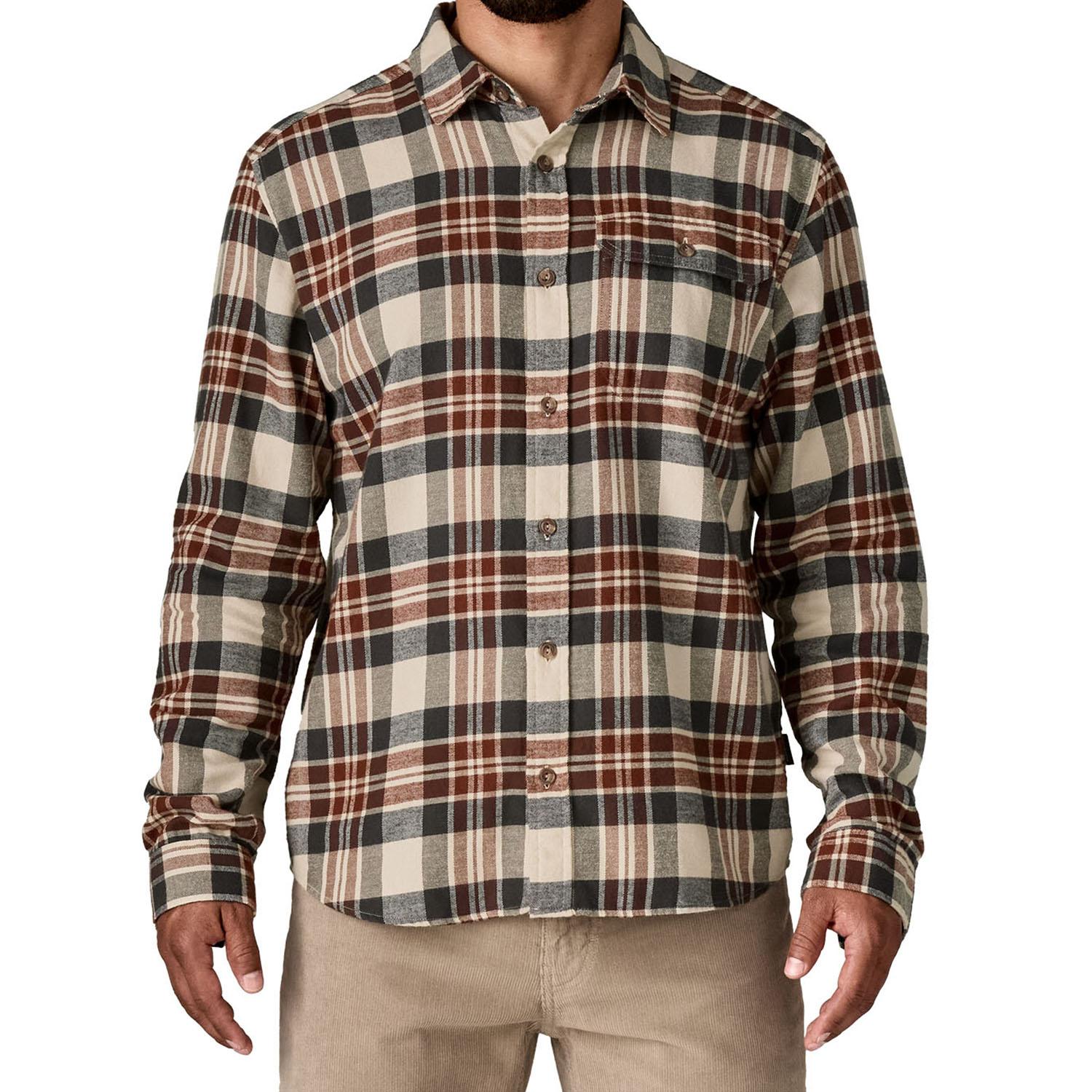 patagonia PATAGONIA M's L/S Light Weight Fjord Flannel Shirt