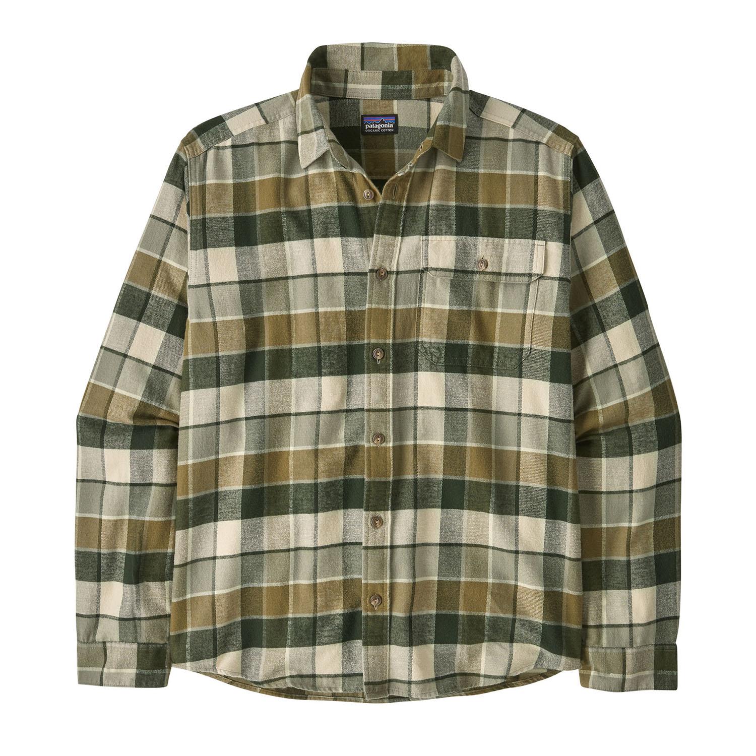 patagonia PATAGONIA M's L/S Light Weight Fjord Flannel Shirt