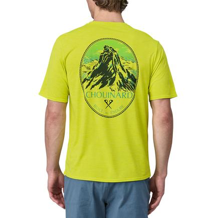 patagonia メンズキャプリーンクールデイリーグラフィックシャツ ランズ