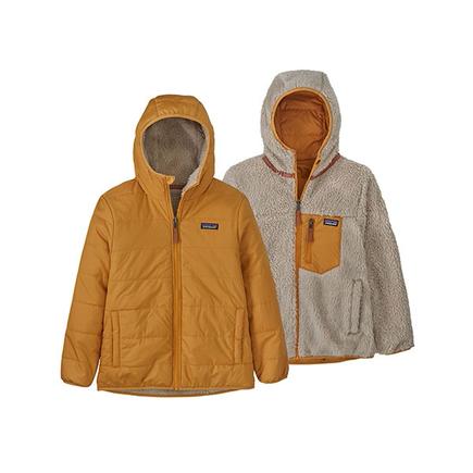 patagonia キッズリバーシブルレディフレディフーディ