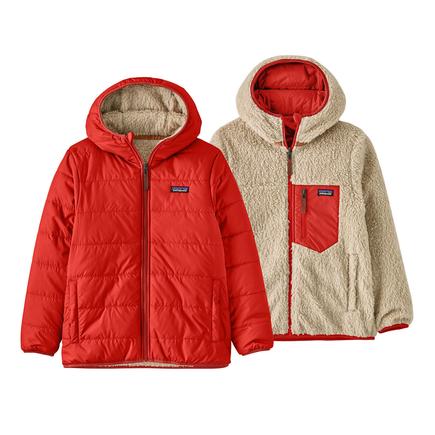 patagonia キッズリバーシブルレディフレディフーディ