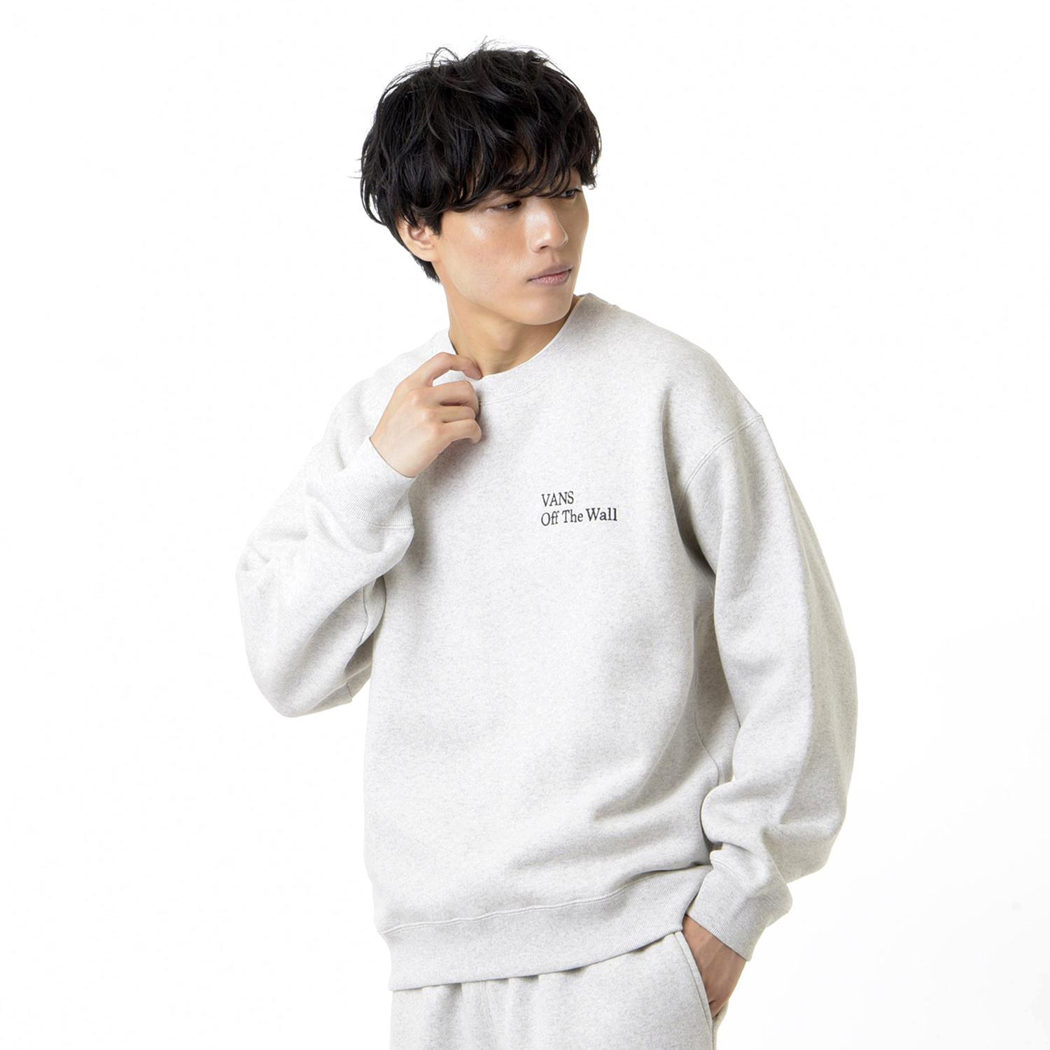 送料込★VANS★トレーナー Authentic VANS】 ヴァンズ M TRAD LETTERD C SWT スウェットプルオーバー