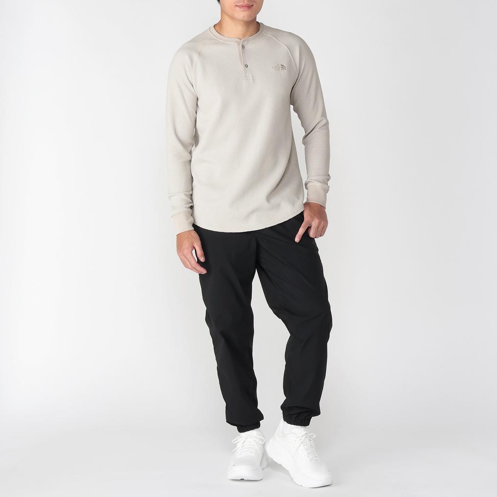 モデル：178cm / 着用サイズ：L THE NORTH FACE THE NORTH FACE Free Run Waffle Crew画像2