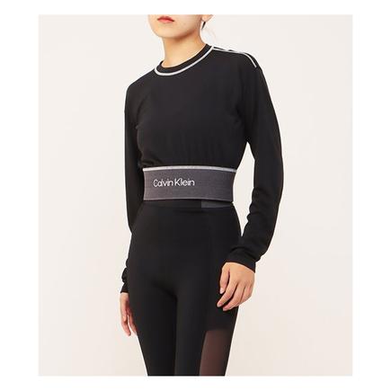 Calvin Klein アイコンリラックスクロップドTシャツ