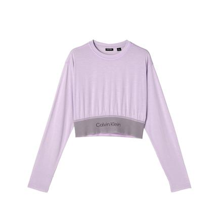 Calvin Klein アイコンリラックスクロップドTシャツ