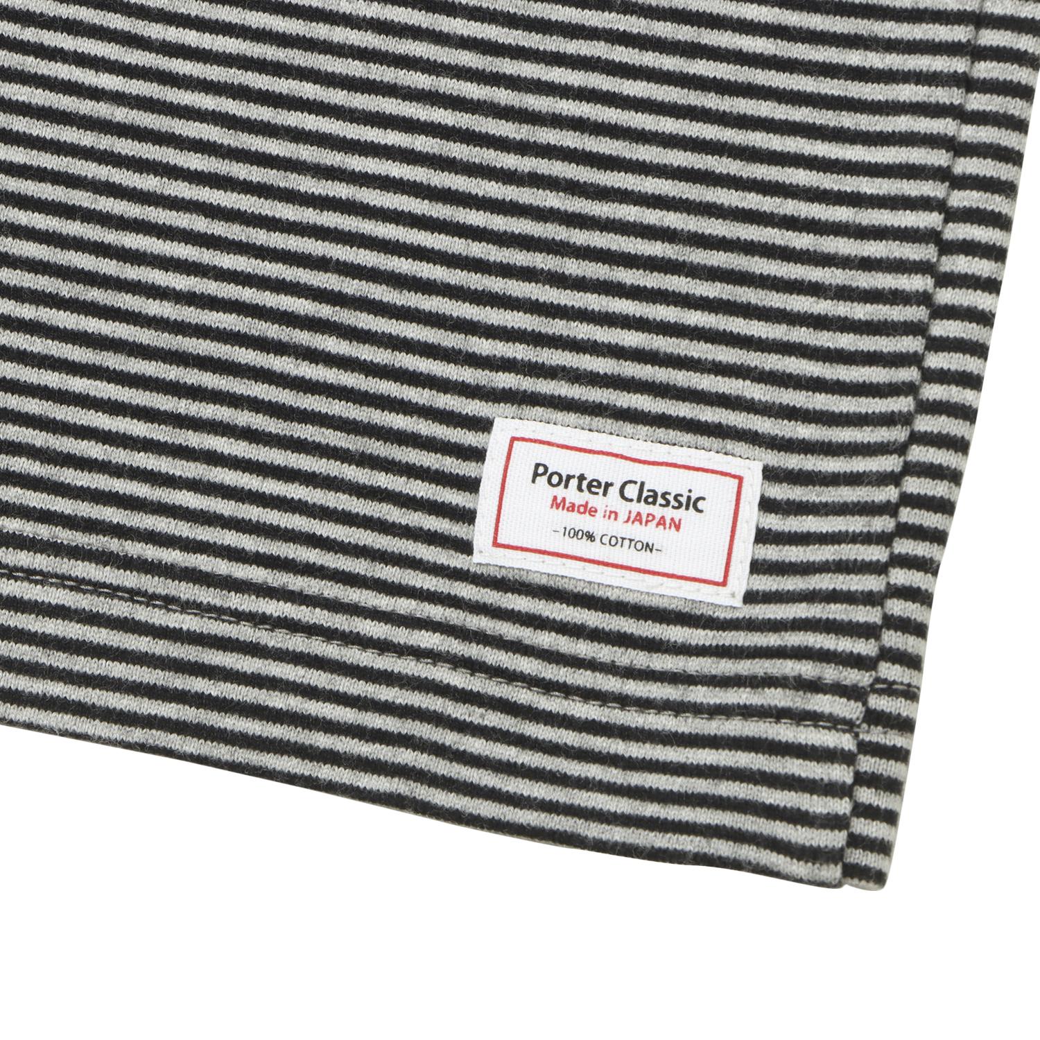  PORTER CLASSIC BEATNIK BORDER CREWNECK画像4