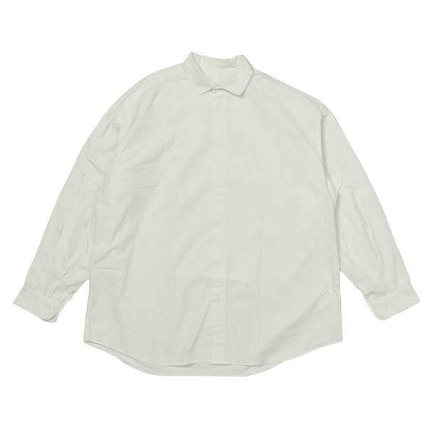 PORTER CLASSIC ニュー アーティストシャツ ホワイト 3