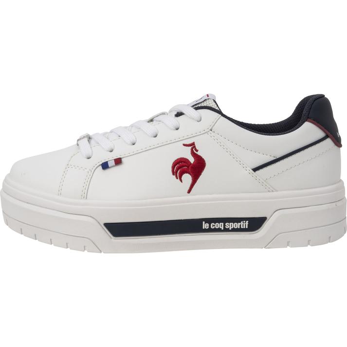 【送料無料】 レディース 【LE COQ】 ルコックスポルティフ LA ROLAND PF SL ラ ローラン PF SL QZ3XJC05WN ABC-MART限定 *WHITE/NAVY/RED 24cm