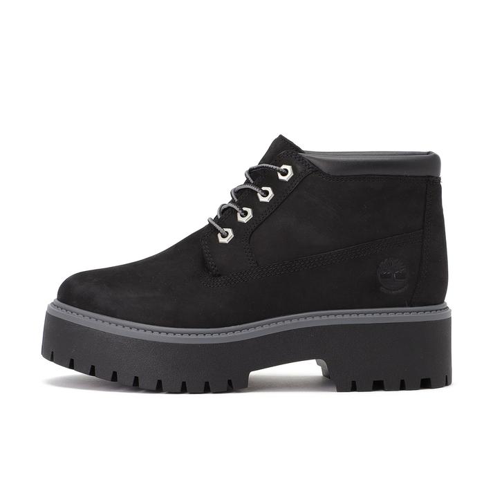 yz yTimberlandz eBo[h W'S PRM PLATFORM WP CHUKKA v~A EH[^[v[t vbgtH[ `bJ A5REN BLACK NUBUCK 7H(24.5cm)