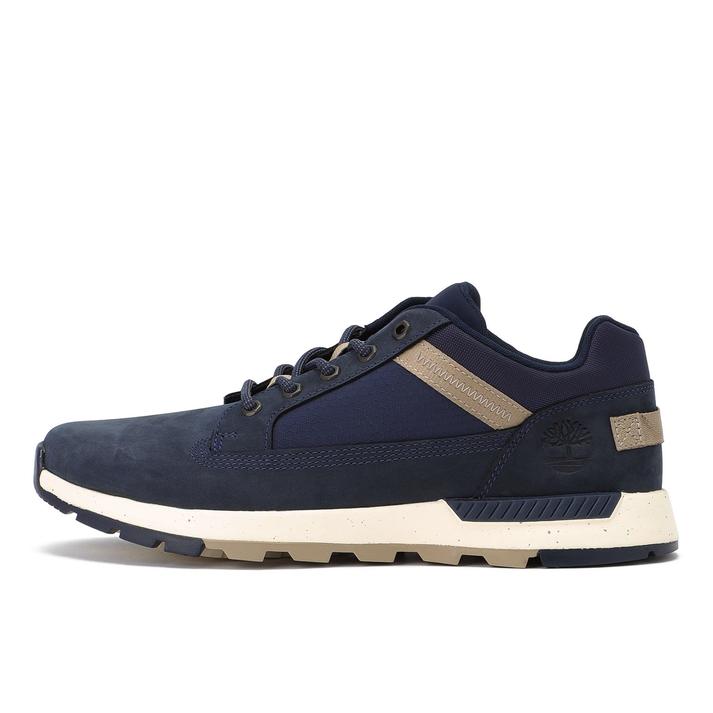 Timberland �L�����O�g�� �g���b�J�[ NAVY NUBUCK