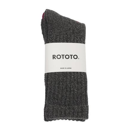 ROTOTO ロトト ルーズパイルクルーソックス