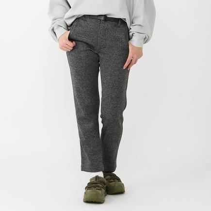 Gramicci ボンディングニットフリースウィメンズテーパードパンツ