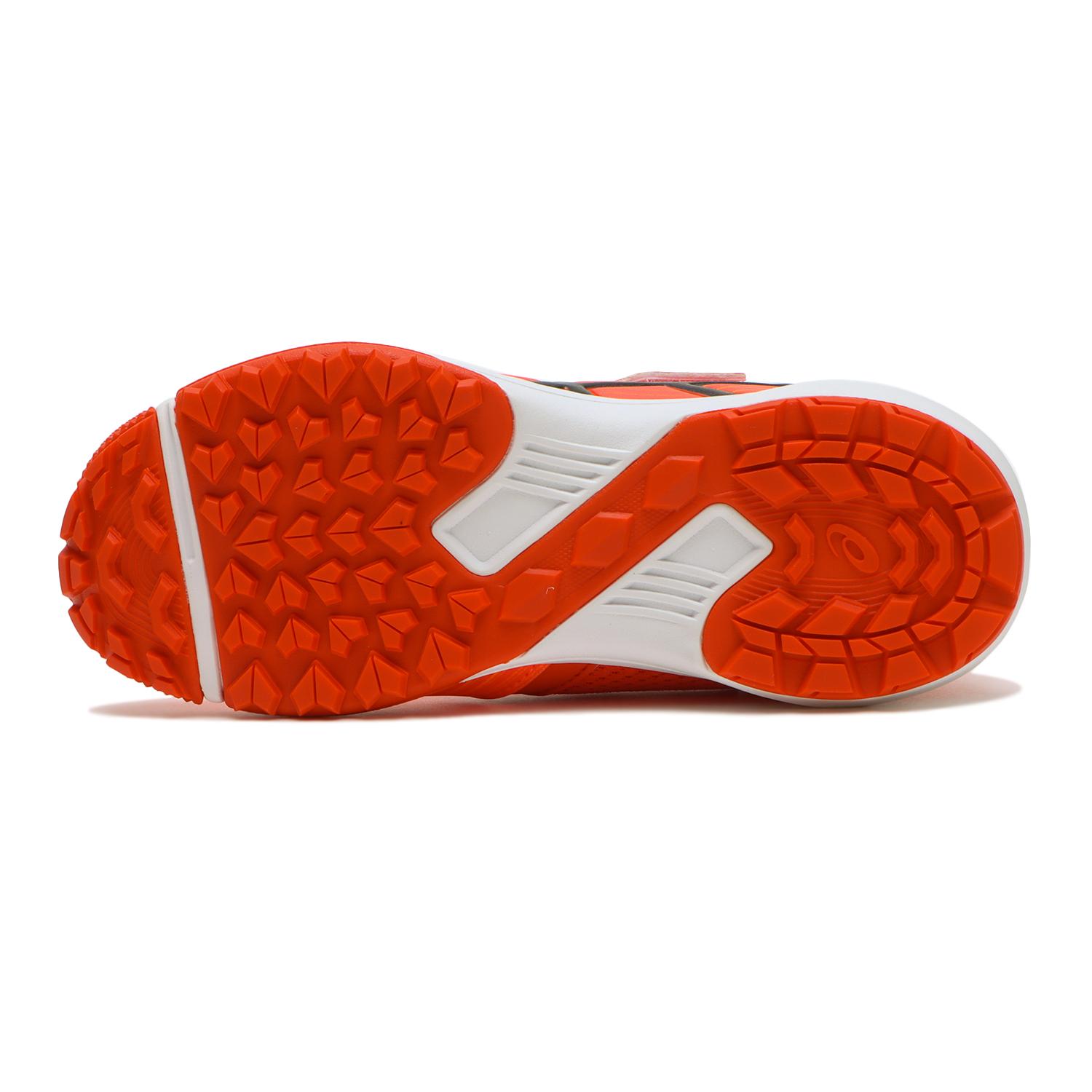 p-04b オレンジ キッズ 【ASICS】 アシックス 19-23 LAZERBEAM FI-MG 19-23