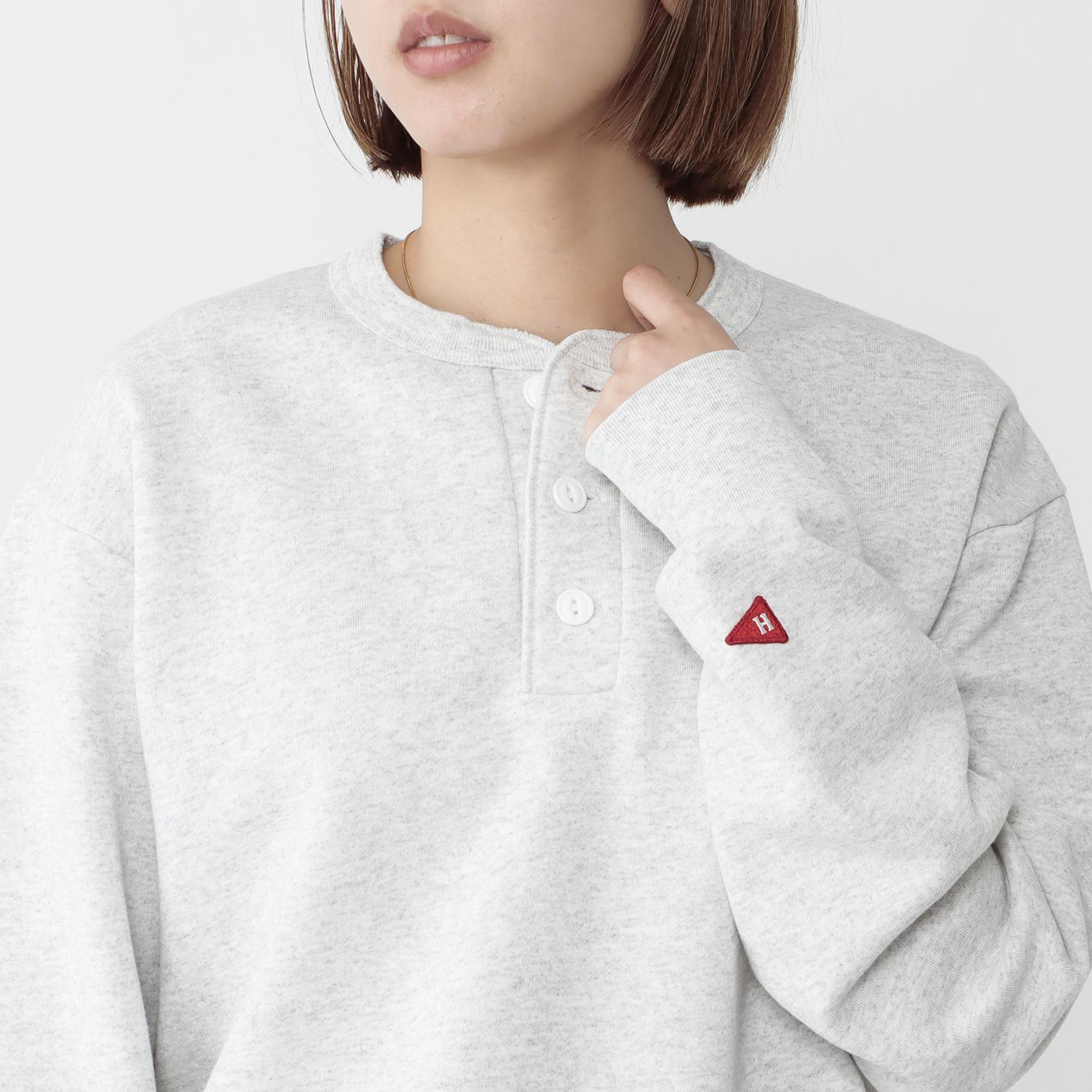 Healthknit 【オンライン限定価格】 W's Classic Sweat Henley