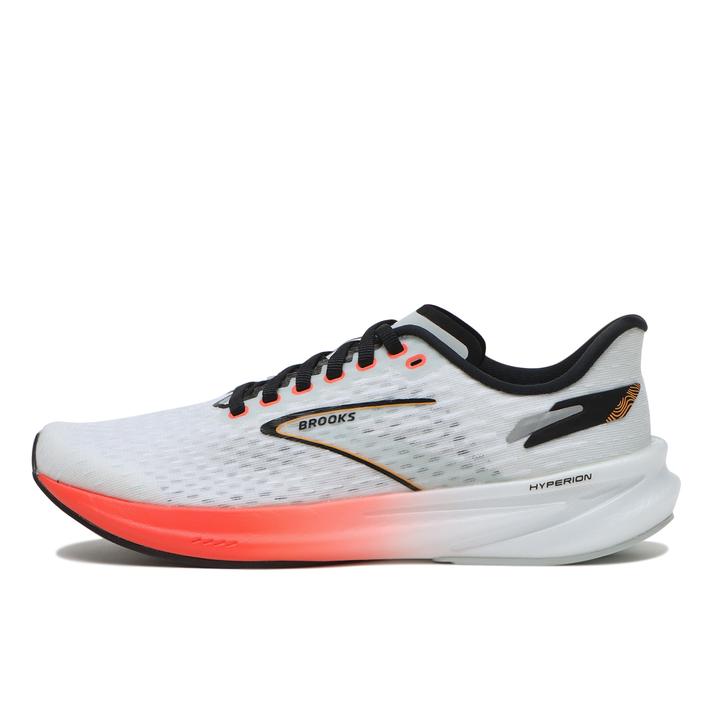 �y���������z �yBROOKS�z �u���b�N�X Hyperion Hyperion BRM 4073 WHITE/ORANGE 27.5cm