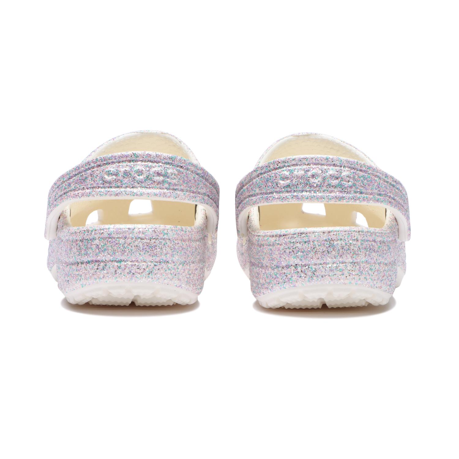 キッズ 【crocs】 クロックス 18-21 CLASSIC GLITTER CLOG K