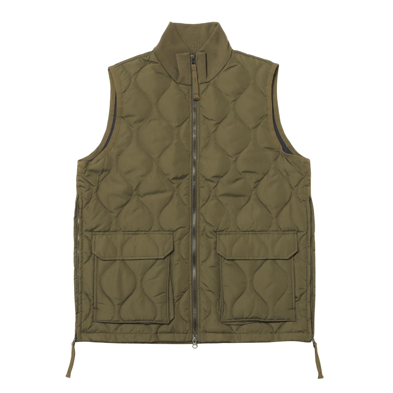  TAION MILITARY LIB NECK W-ZIP DOWN VEST画像1