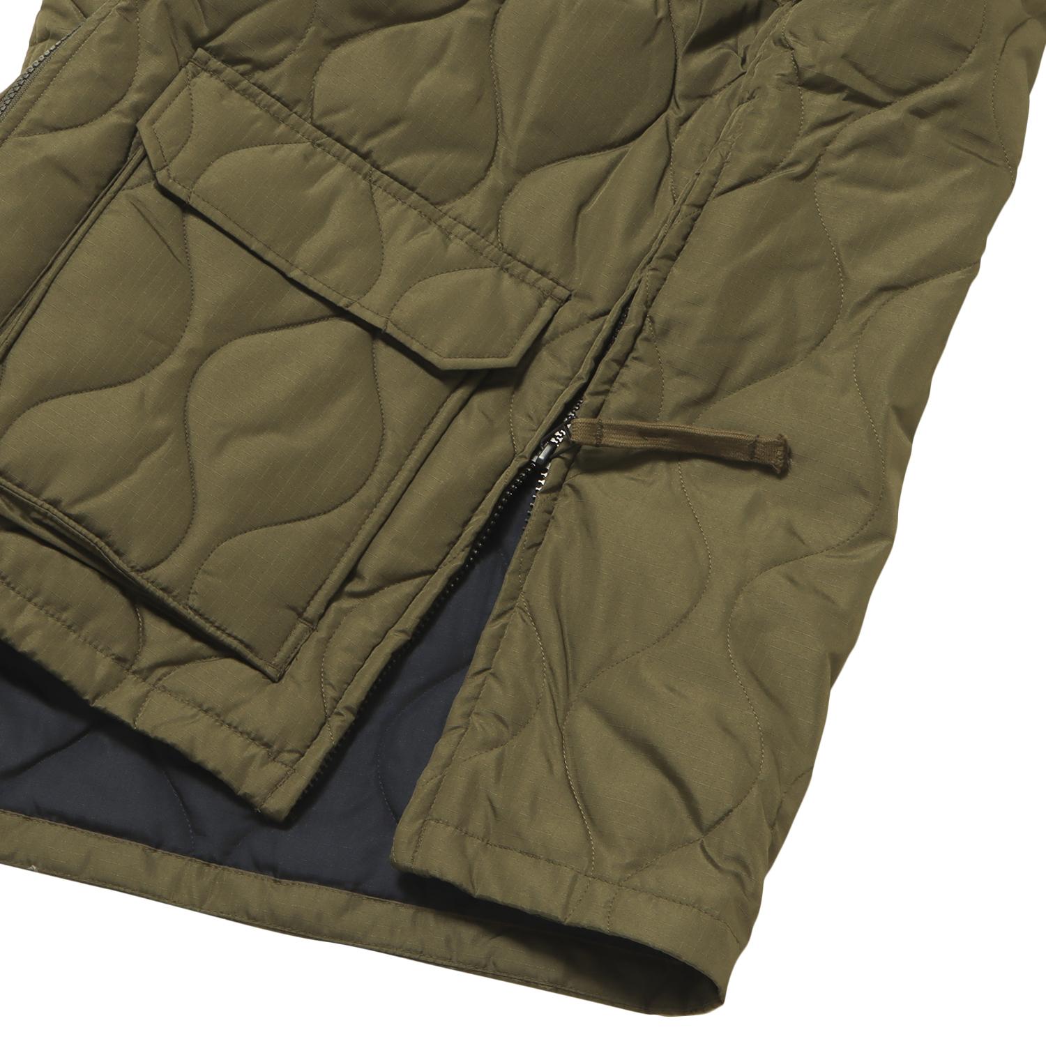  TAION MILITARY LIB NECK W-ZIP DOWN VEST画像6