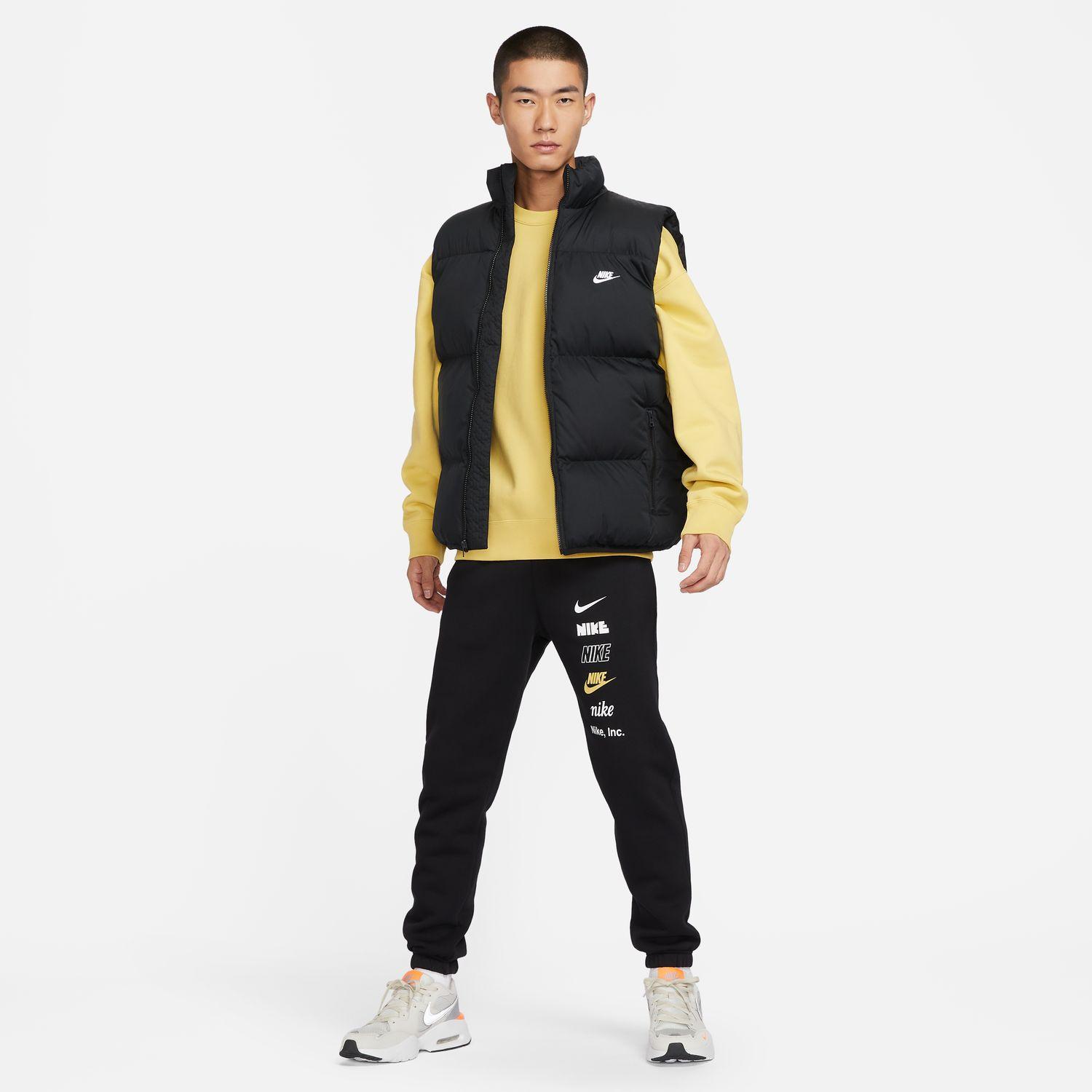 NIKE】 ナイキ M CLUB PUFFER VEST アウター FB7374 010BLACK/WHITE