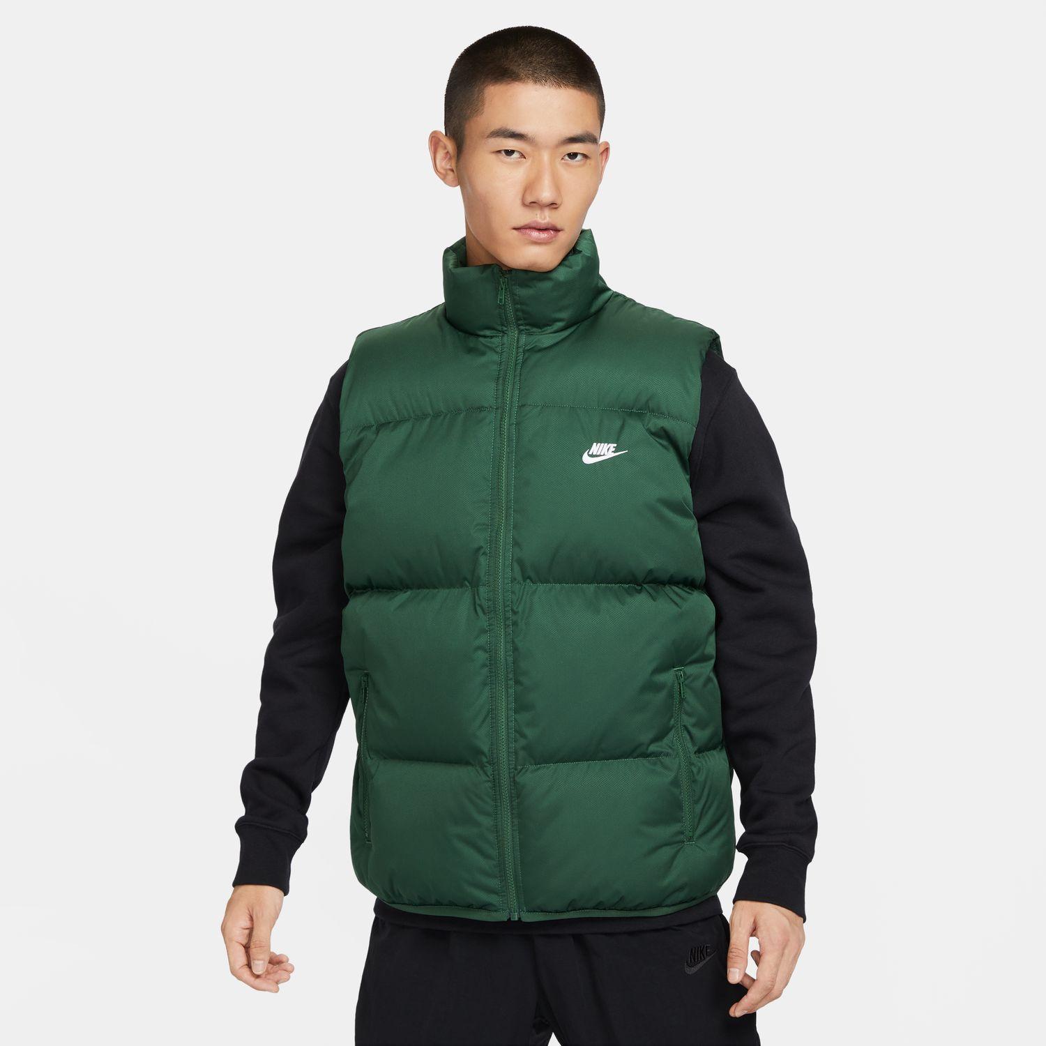 NIKE】 ナイキ M CLUB PUFFER VEST アウター FB7374 323FIR/WHITE
