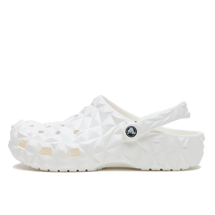 yz ycrocsz NbNX CLASSIC GEOMETRIC CLOG NVbN WIgbN NbO 209563-100 WHITE 25cm
