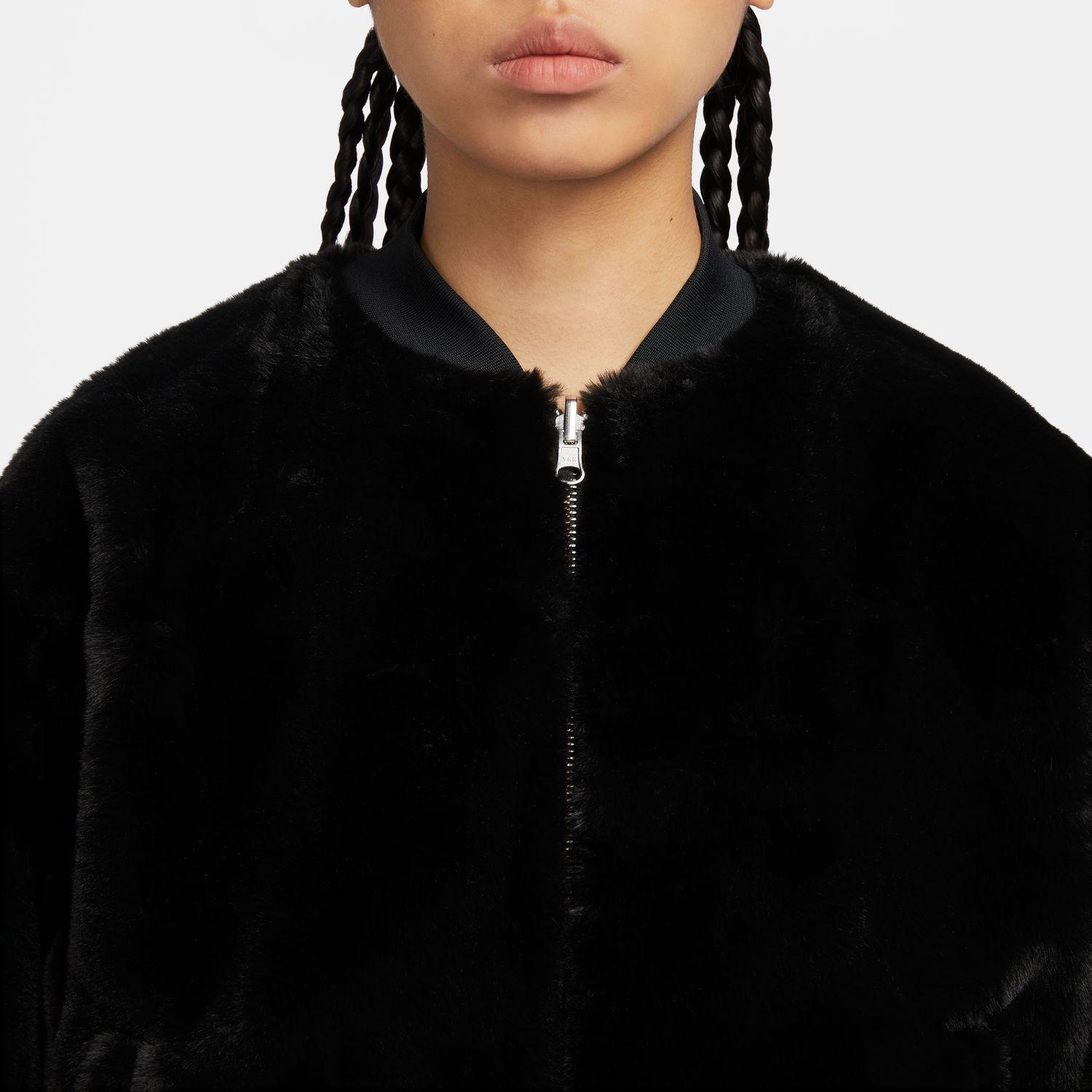 レディース 【NIKE】 ナイキ W REV FAUX FUR BOMBER アウター FB8693