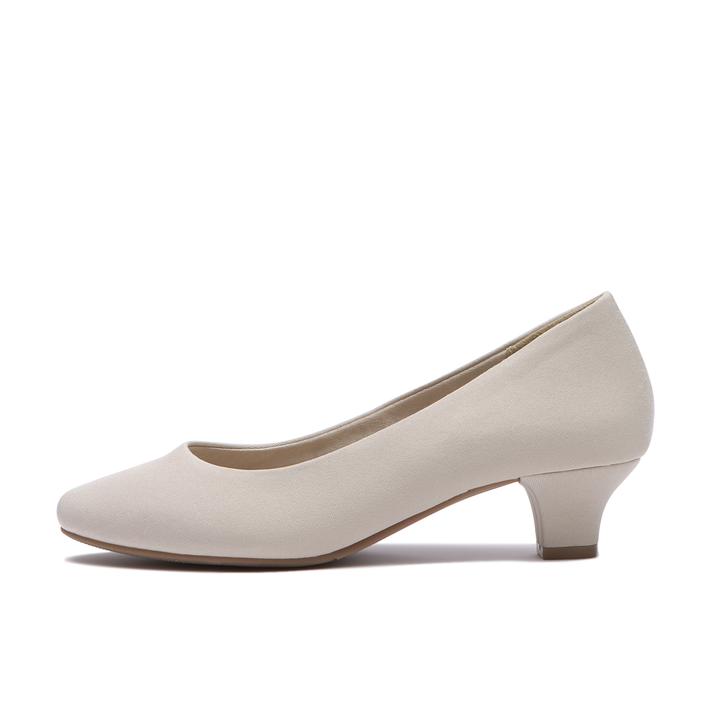【送料無料】 レディース 【ABC SELECT】 エービーシーセレクト PLANE HEEL PPS4 プレーンヒールパンプス 4 W5045 LT.BEIGE 24.5cm