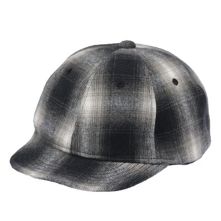 RIVER UP オンブレチェックショートキャップ