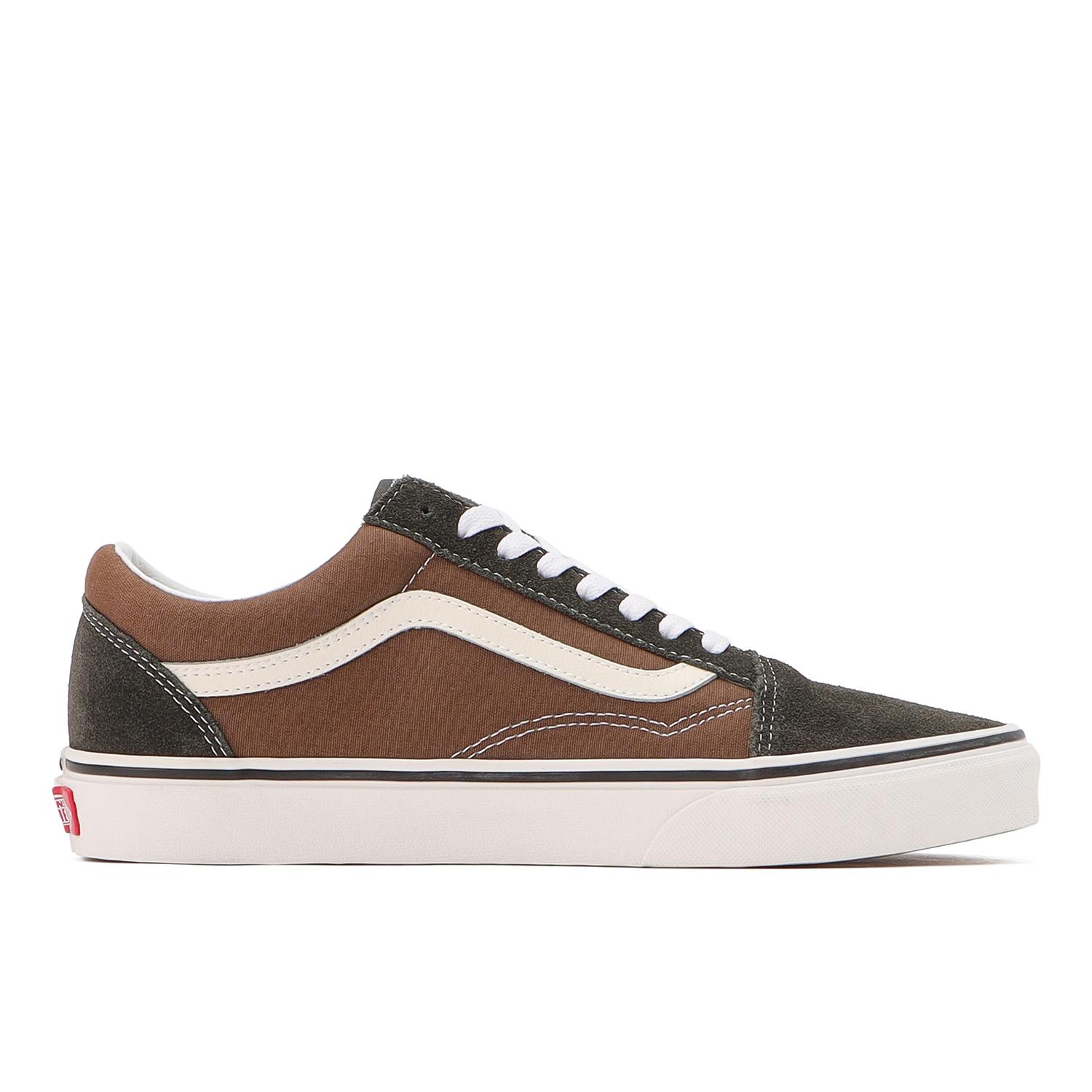 美品！VANS ヴァンズ OLD SKOOL オールドスクール　ブラックブラウン VANS LX Old Skool SUEDE BLACK/BROWN（ヴァンズ エルエックス