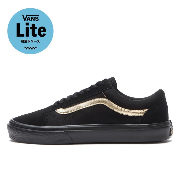 yz yVANSz @Y OLD SKOOL LITE I[hXN[Cg V36 LITE BLACK/BLK/GOLD 9(27cm)