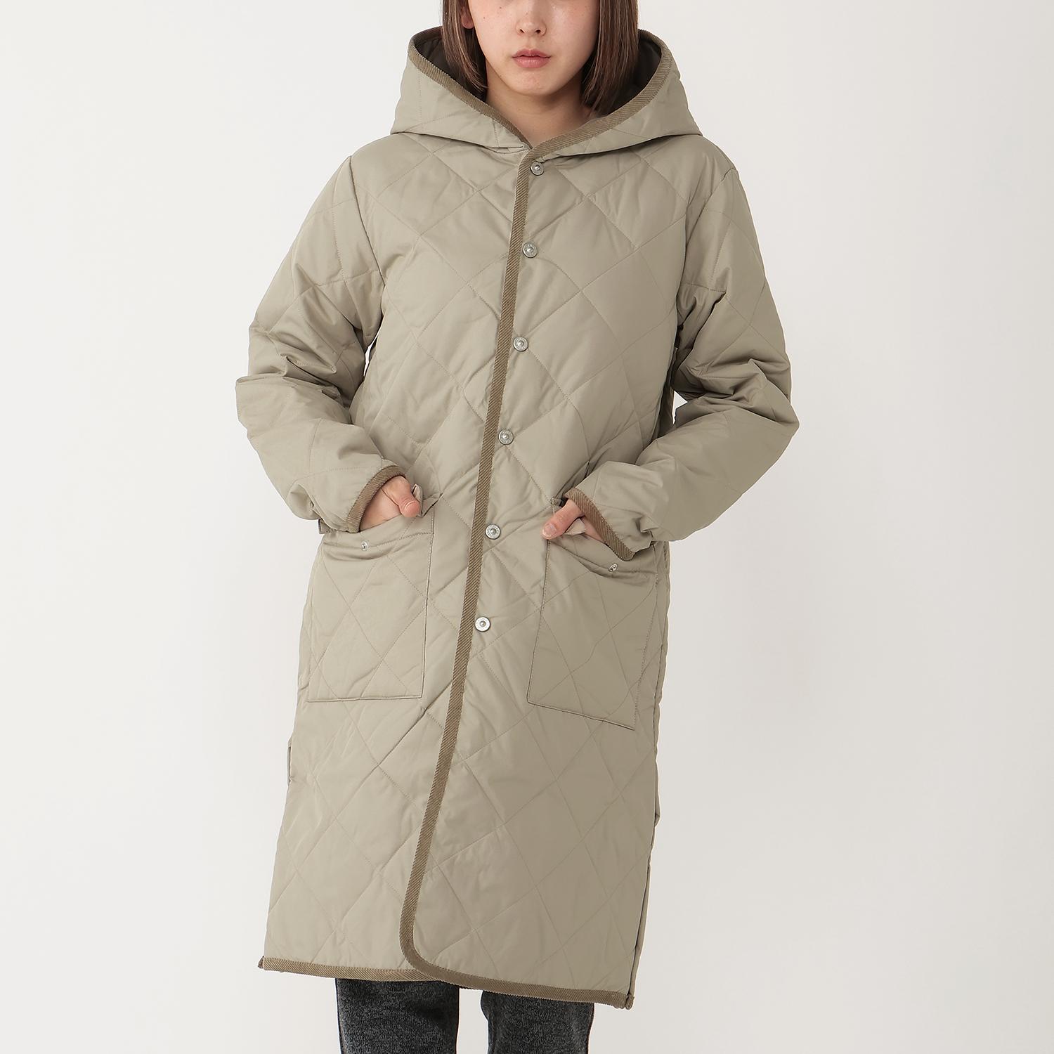 TAION TAION City Piping Hood Long Down Coat｜OSHMAN