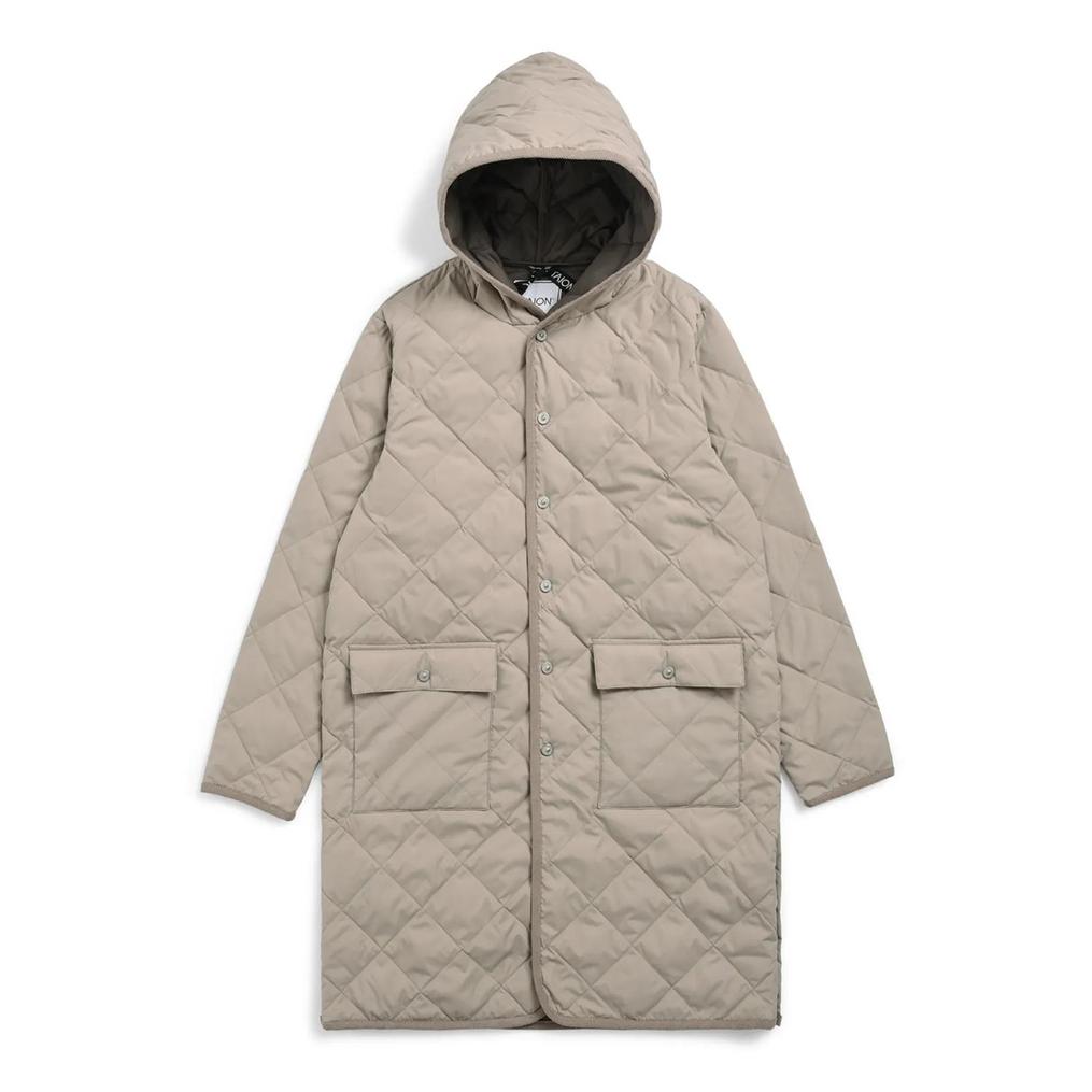  TAION TAION City Piping Hood Long Down Coat画像6