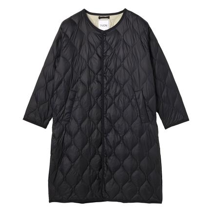 TAION ウィメンズクルーネックロングダウンジャケット オッシュマンズ